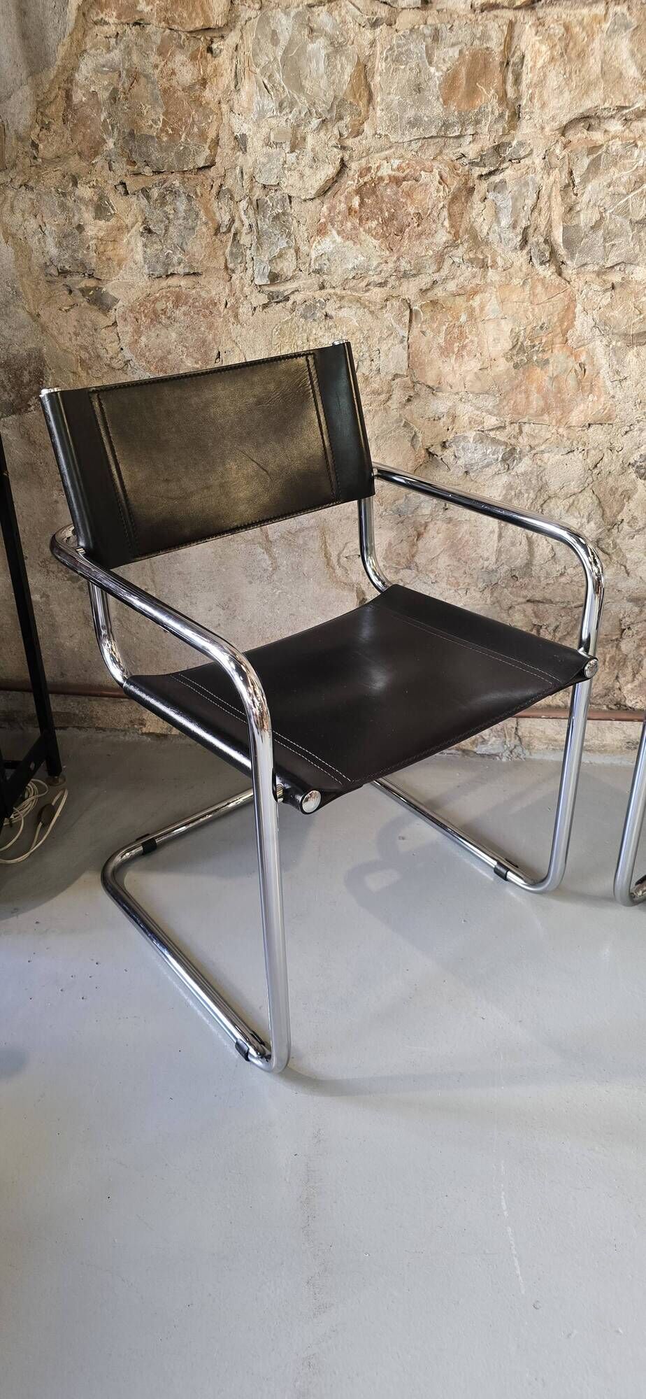 Mart stam (1899-1986) - pair of bauhaus s34 armchairs - 1970 -