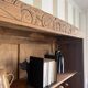 Art Deco library in solid oak
