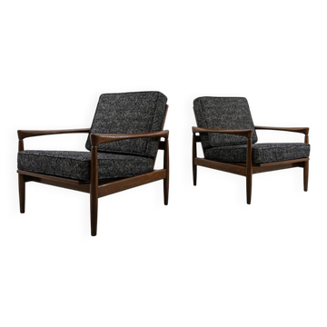 Scandinavian armchairs "Kolding" by Erik Wørts for IKEA, 1960’s, set of 2