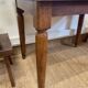 Table de bistrot ancienne en bois massif
