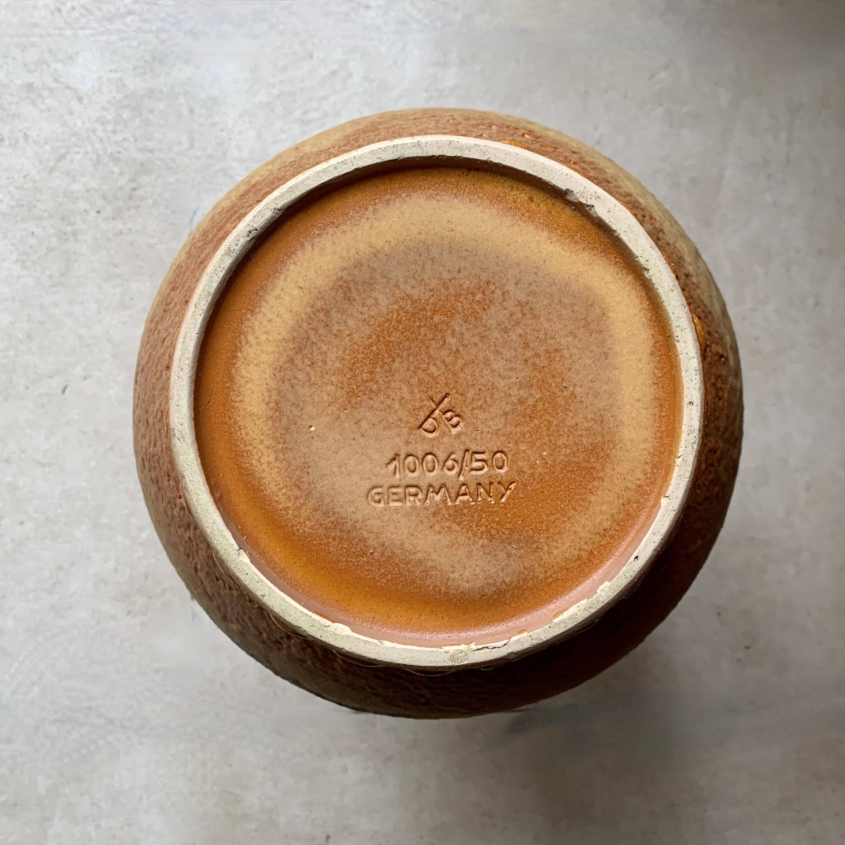 Large Fat Lava ceramic floor vase - West Germany - Dümler & Breiden 1006/50