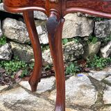 Mahogany violin table