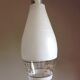 White/vintage white glass tulip suspension 60-70