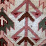 Tapis Vintage Sivas Turc en Laine, Années 1960, Design Géométrique