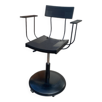 Chaise de bureau pivotante de Maurizio Peregalli pour Noto Zeus Milan