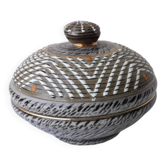 Stoneware bonbonnière