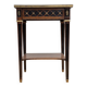 Table d'appoint style Louis XVI, marbre, début XXème, estampillée