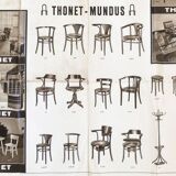 Coat rack parrot bentwood model P30