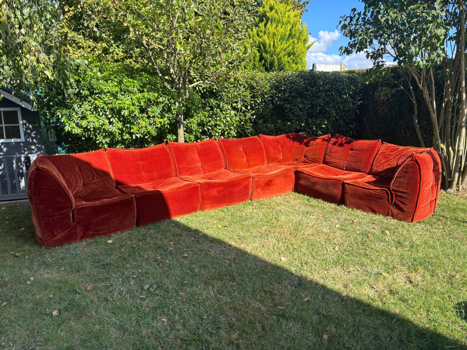 Modular vintage sofa