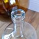 Dame-jeanne transparente vintage