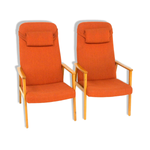 set de 2 fauteuils en