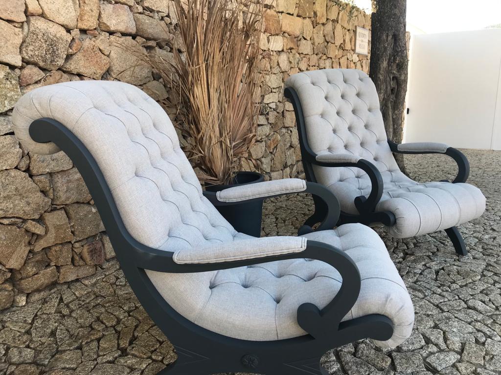 Victoria Chesterfields armchairs