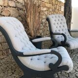 Victoria Chesterfields armchairs