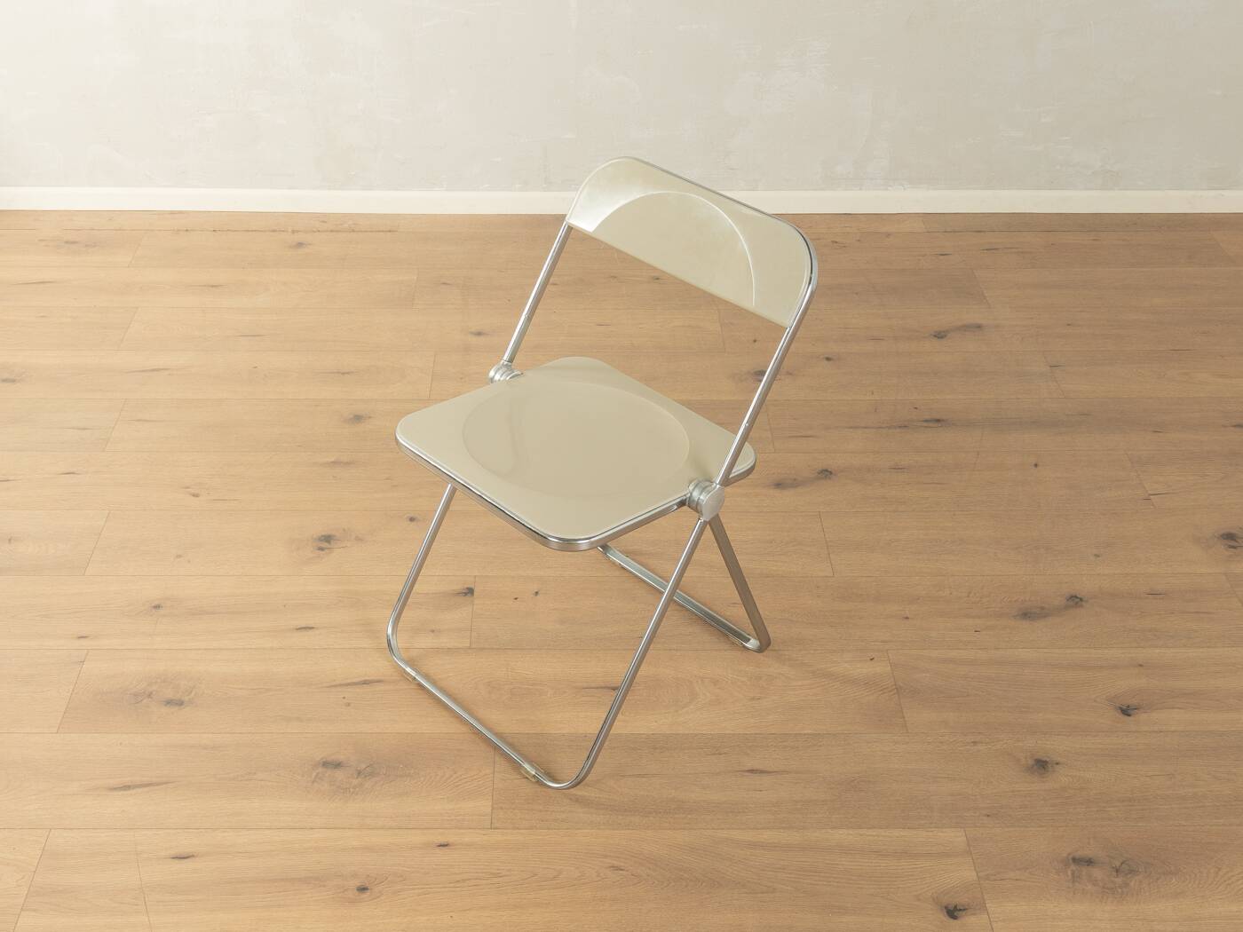 PLIA folding chairs from the 1960s by Giancarlo Piretti for Anonima Castelli (set of 4)