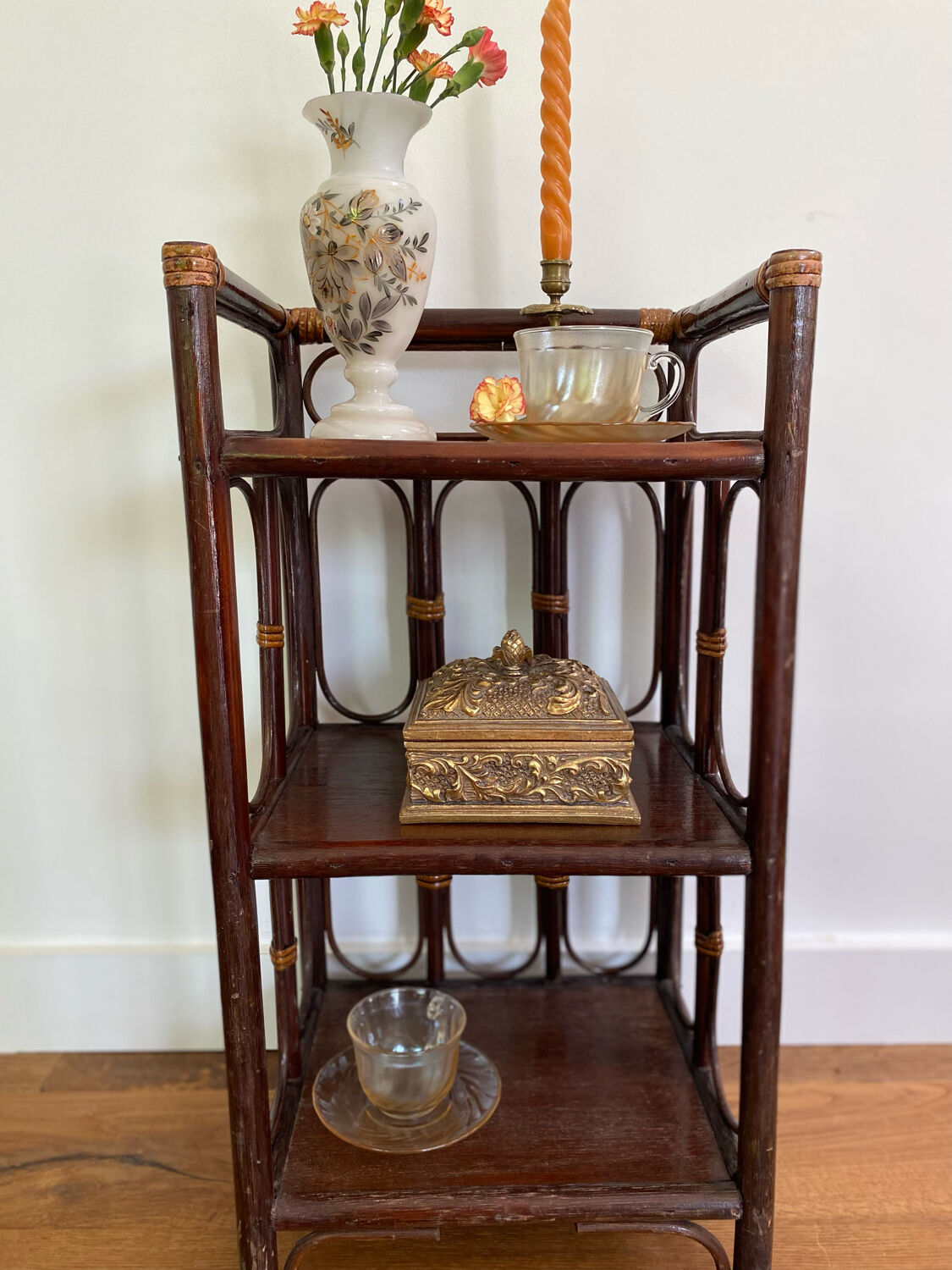 Rattan bedside table payroll