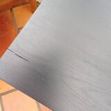 Table / Side table black patina