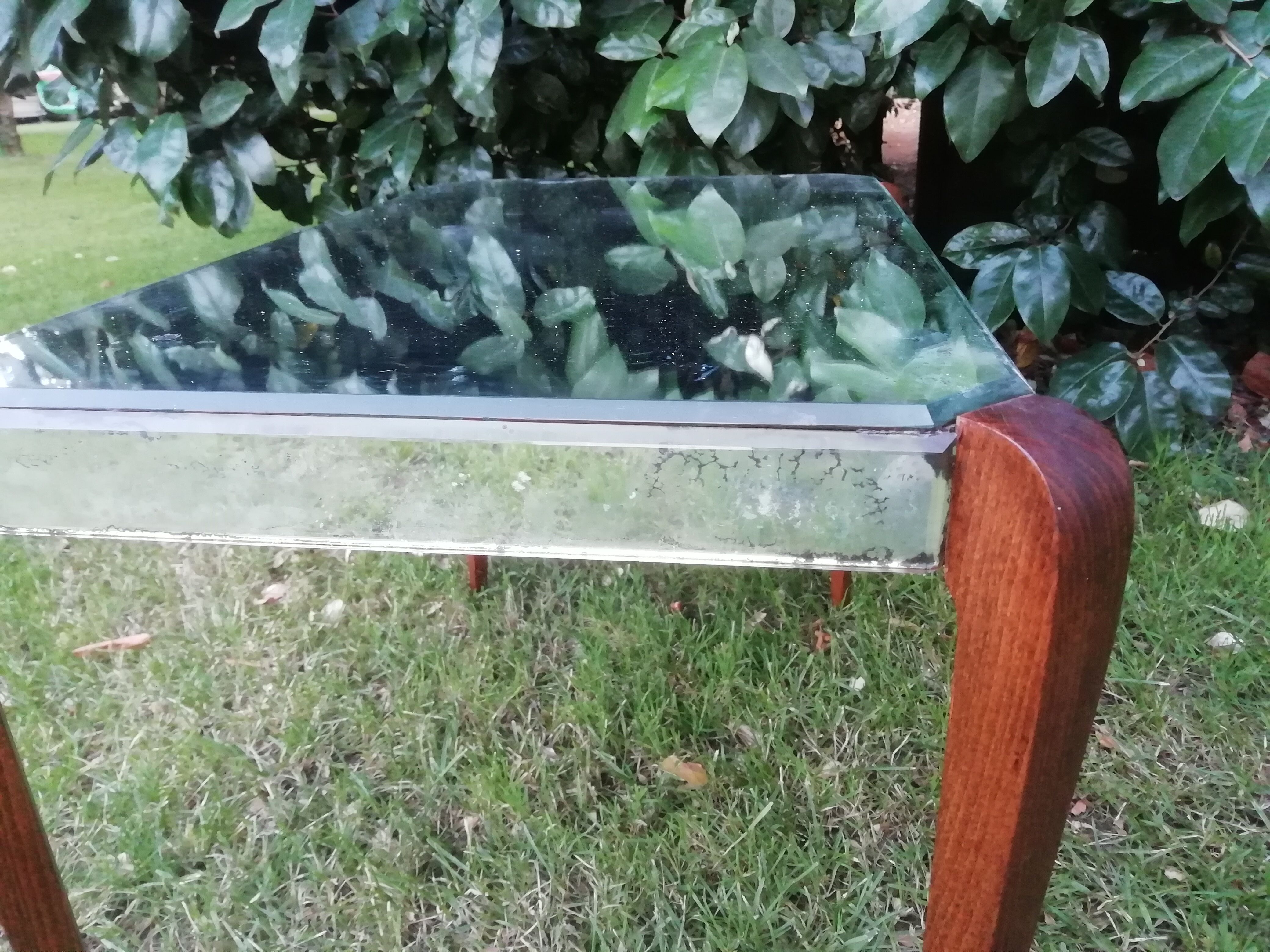 Vintage mirror coffee table 40/50 year