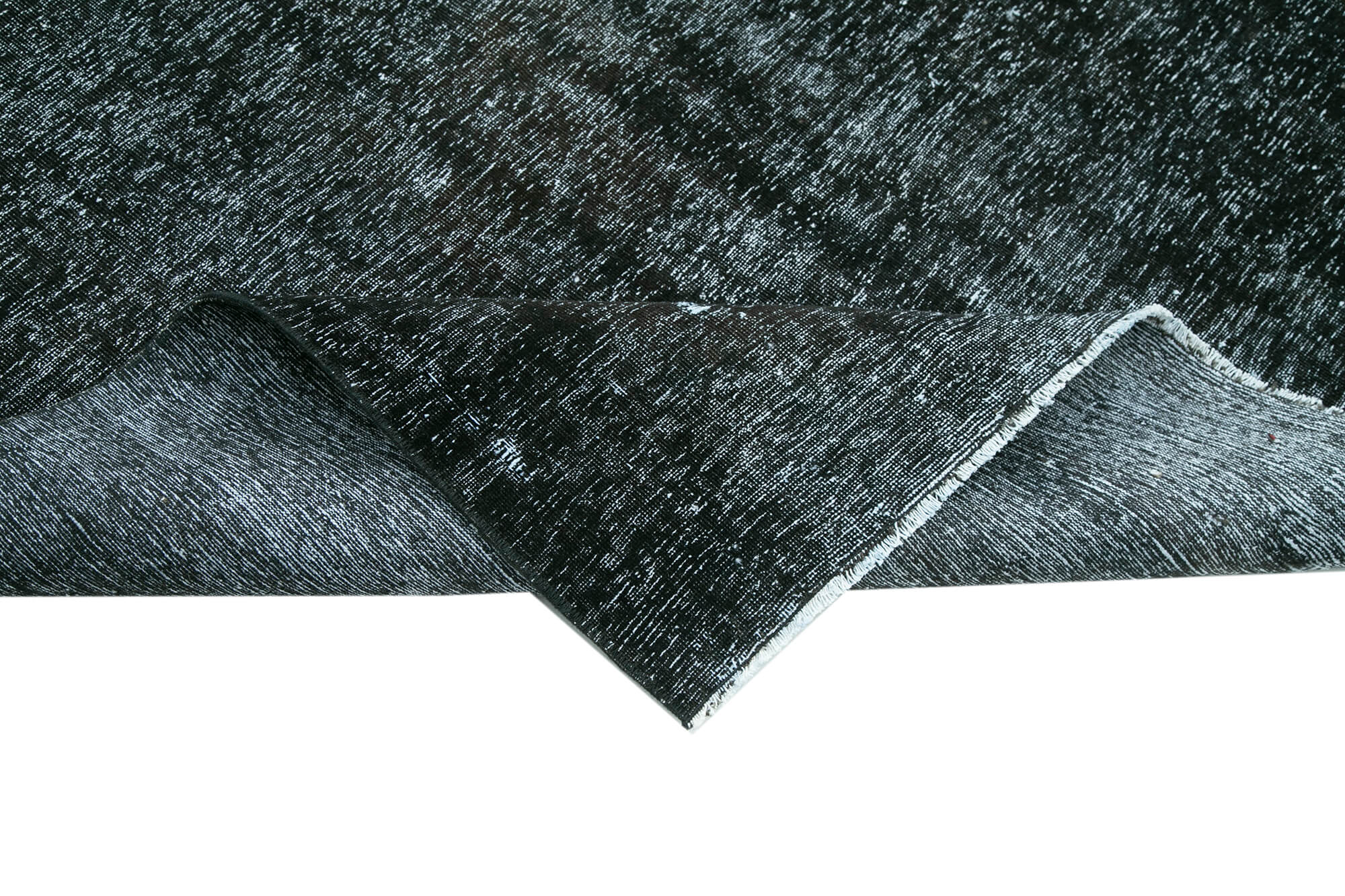 Tapis oriental surteint noué à la main 287 cm x 390 cm Tapis en laine noire