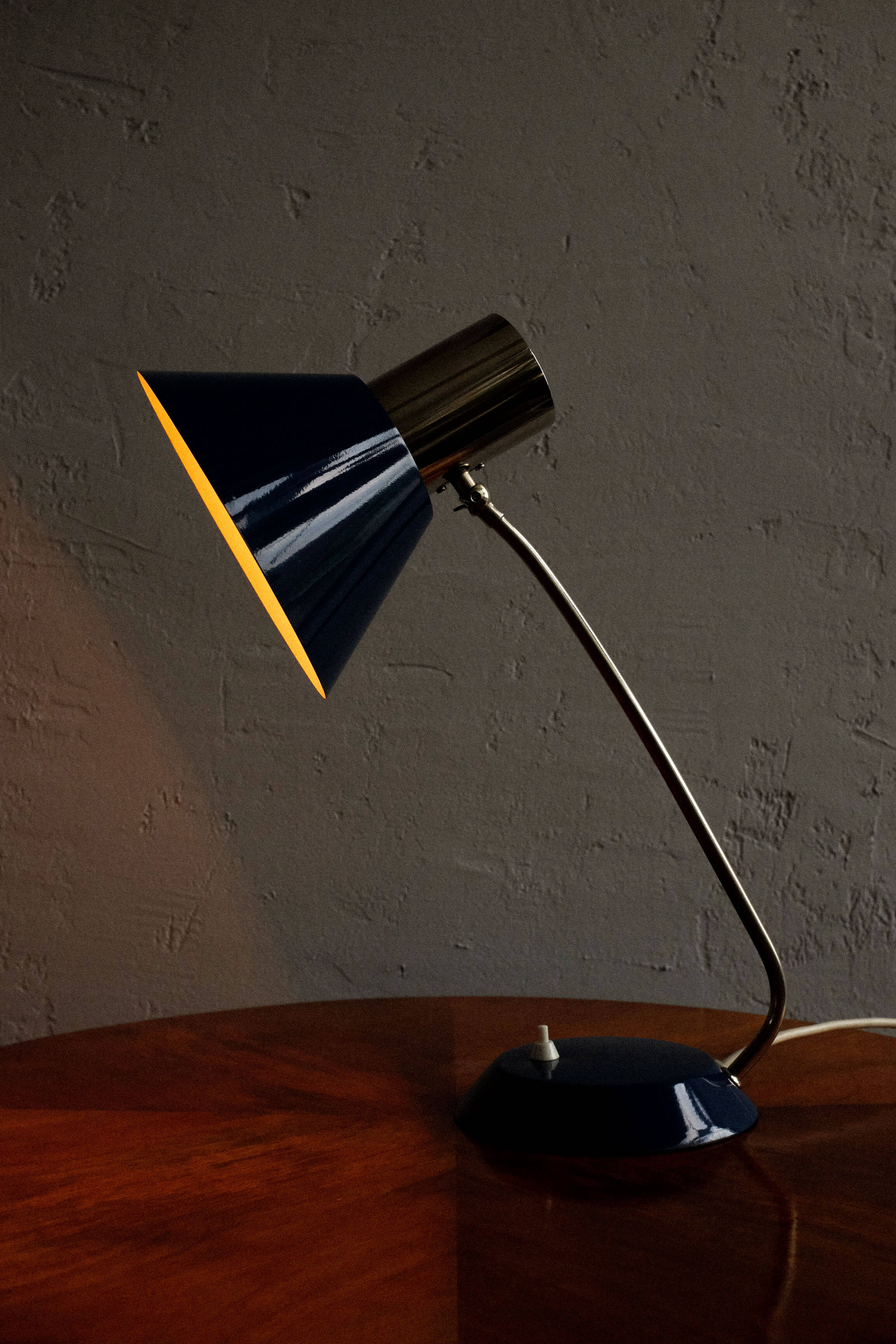 Vintage table lamp bz aka germany, 1960s