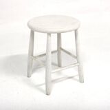 Tabouret scandinave en hêtre, Suède, 1960