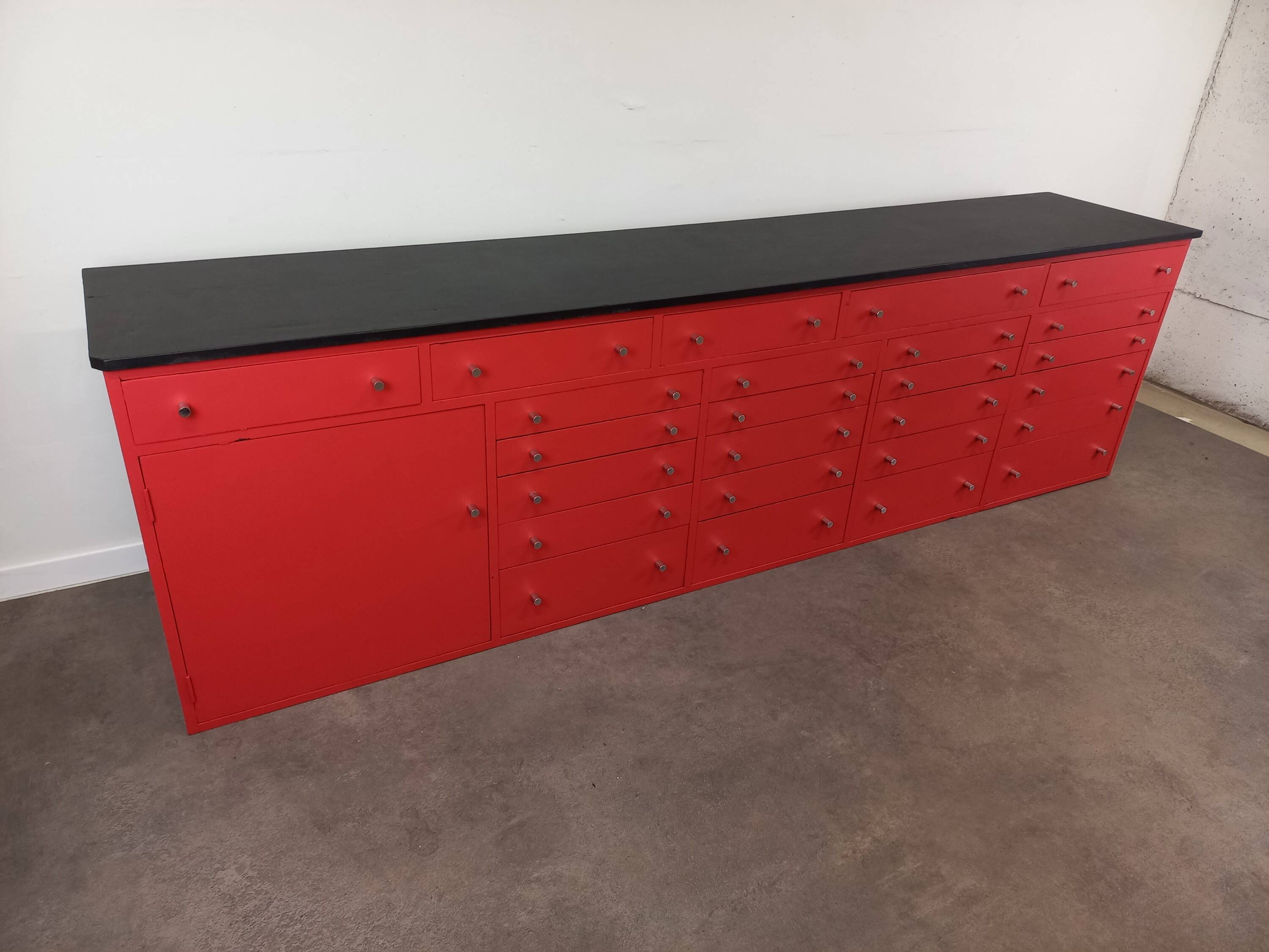 Optician's drawer unit