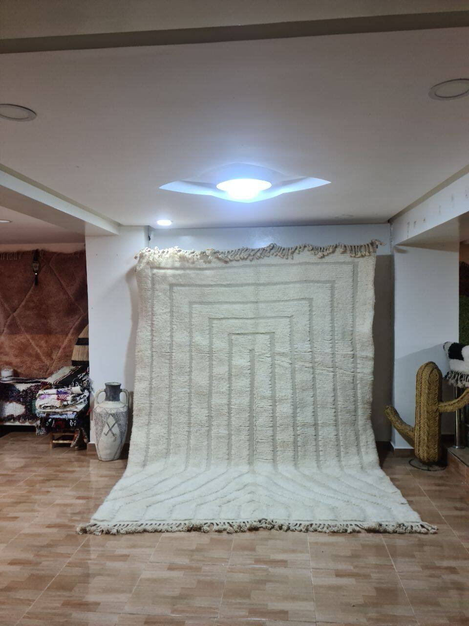 Handmade Berber wool rug 300X200 cm