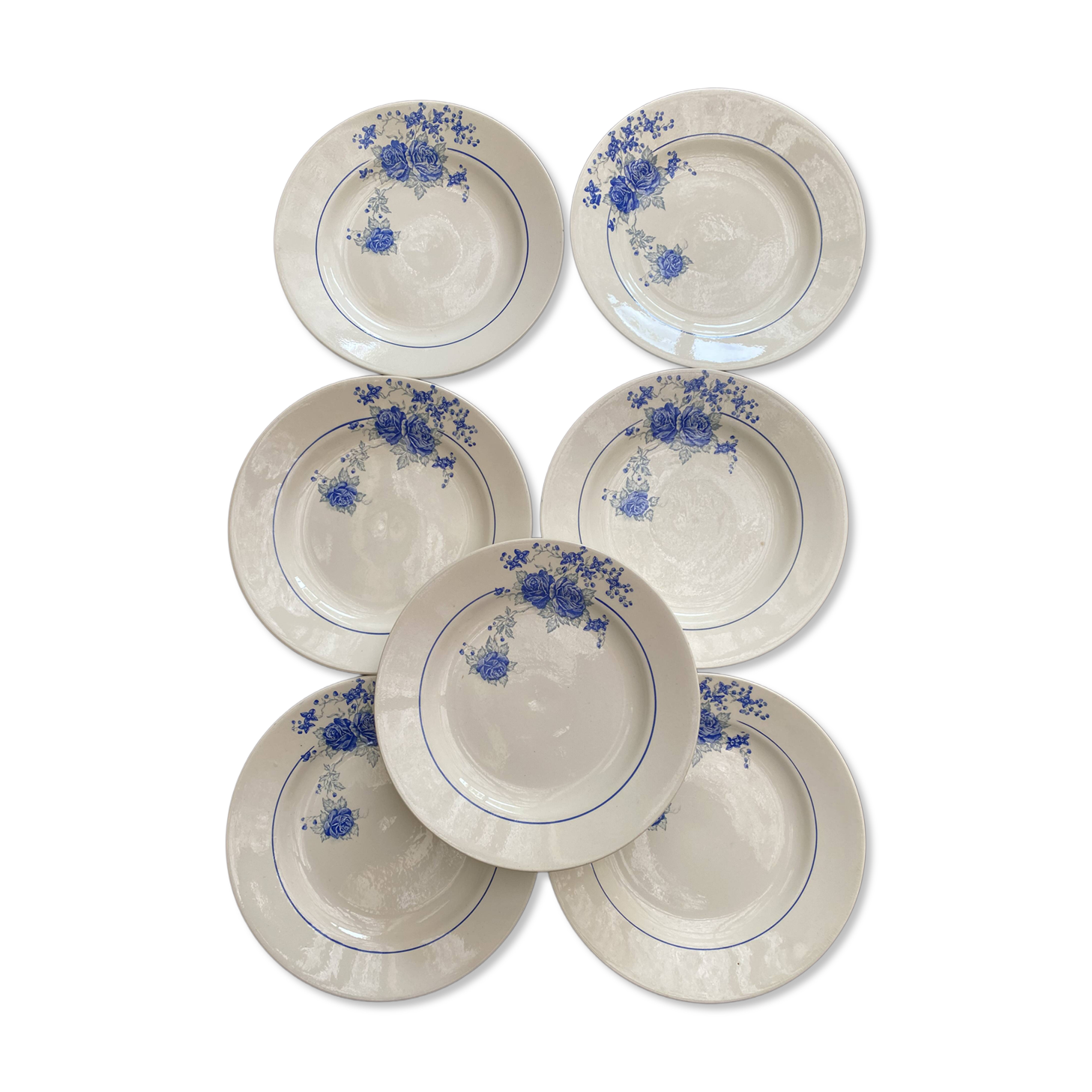 Ironstone plates