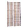 Modern striped kilim rug 220x390cm