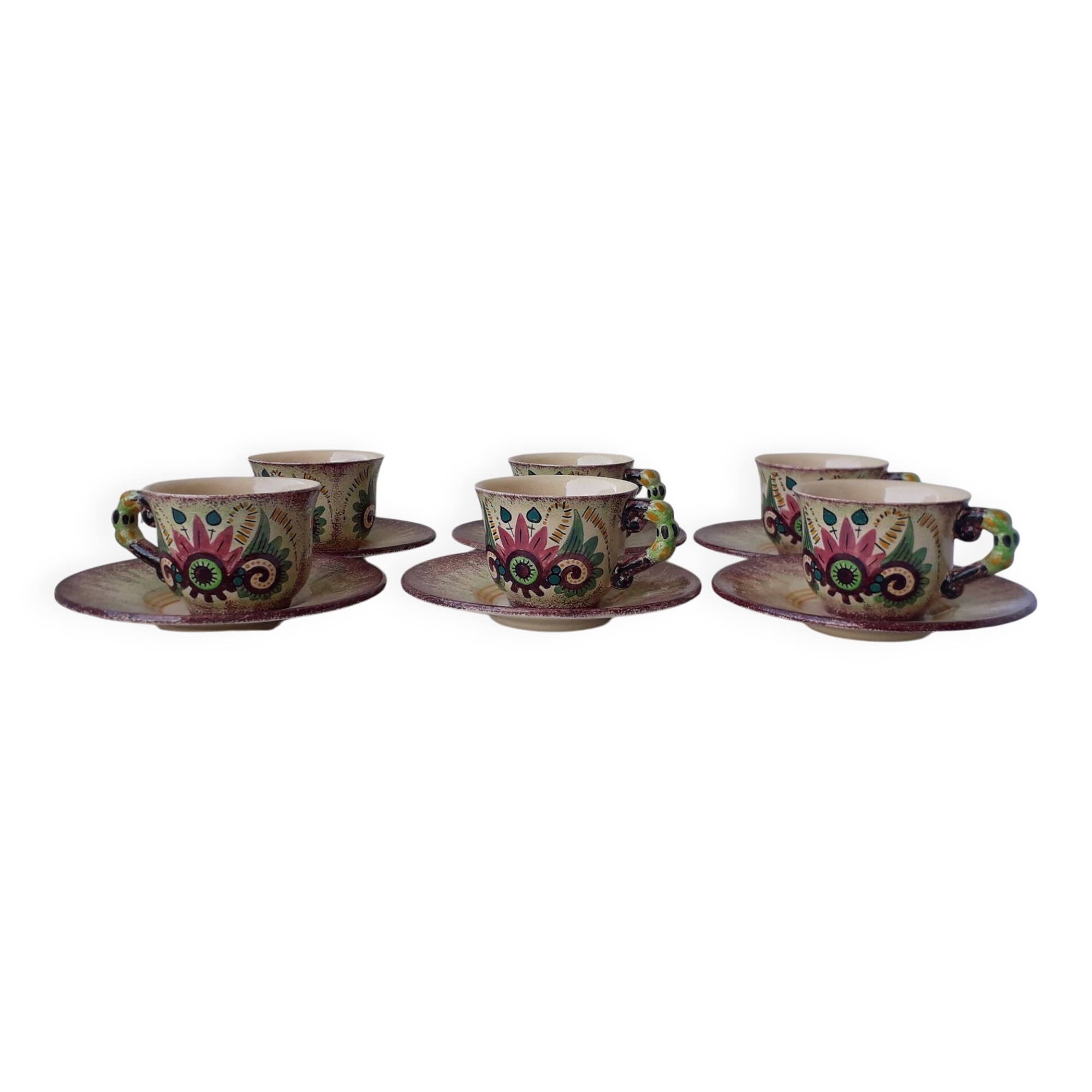 Tasses à café Quimper Fouillen