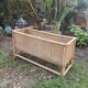 Vintage rattan planter