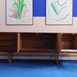 Teak sideboard of the 60s U-shaped base