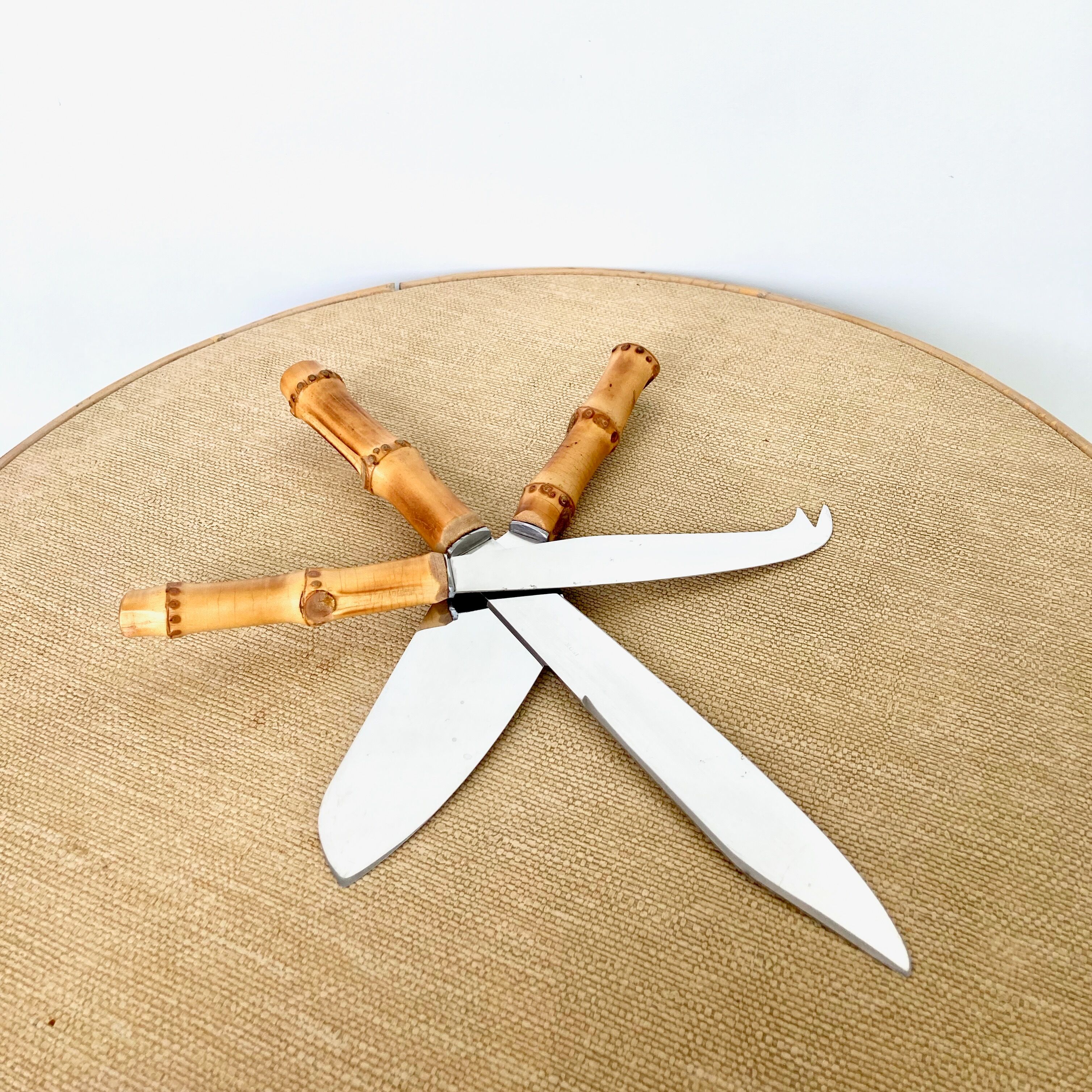 Bamboo serving cutlery