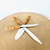 Bamboo serving cutlery