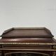Napoleon III Mahogany and Chiseled Bronze Display Cabinet, 19th Century