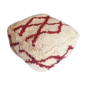 Moroccan Pouf beni ouarain 60 x 60 x 20 cm
