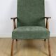 B-310 VAR armchair olive green structural - 2 pieces available