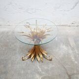 Coco Chanel vintage wheat sheaf side table
