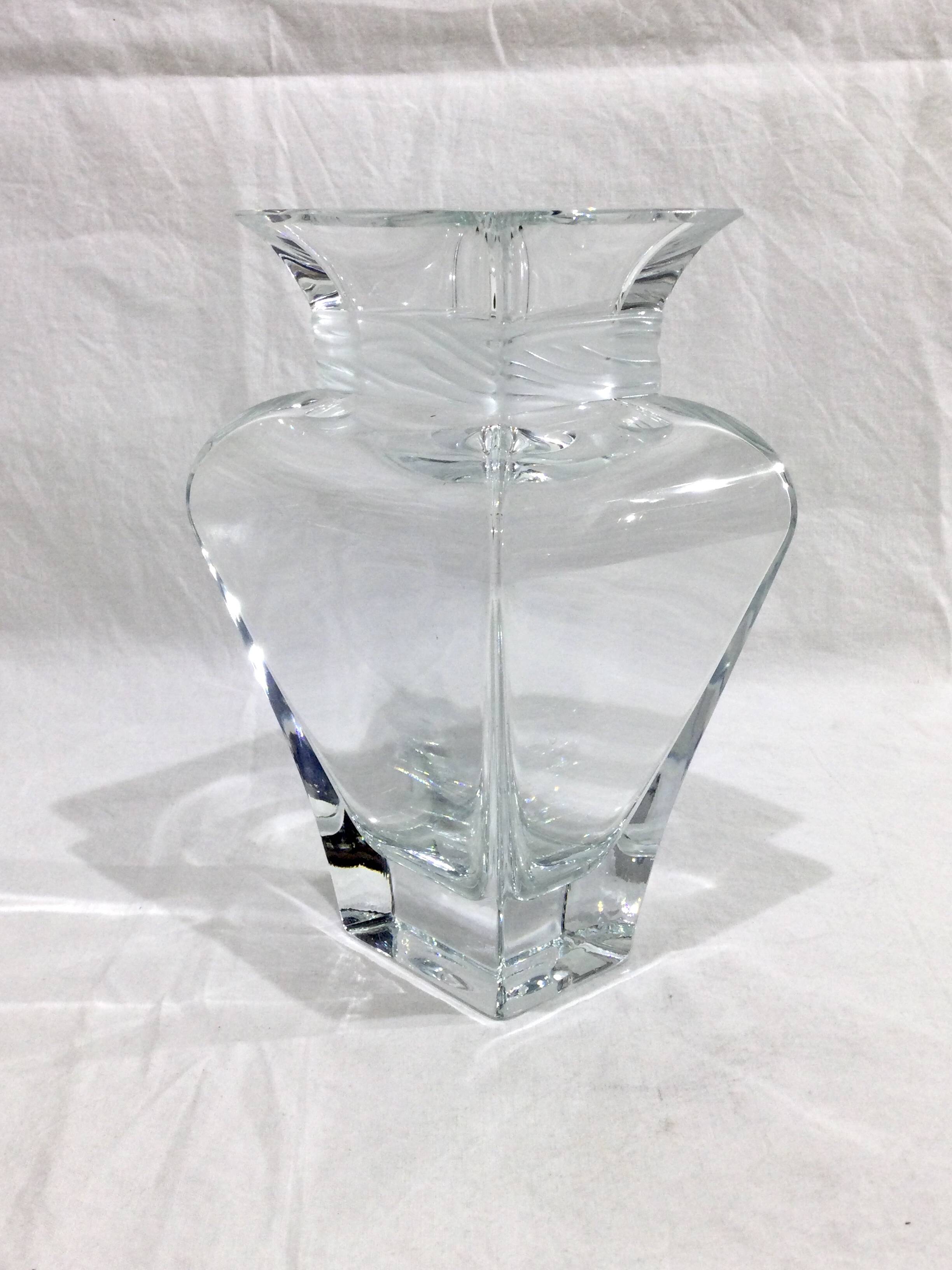 Crystal vase