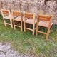 Vintage brutalist chairs 1950