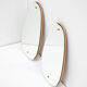 Pair of Scandinavian vintage pear or water drop mirrors, 1960