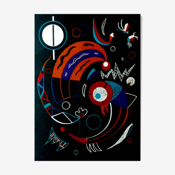 Lithograph Comets Kandinsky 1938