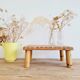 Tabouret - sellette bambou - porte plante bambou
