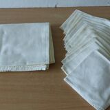 nappe + 12 serviettes