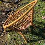 Fauteuil enfant en rotin