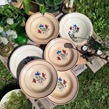 Vintage Luneville K&G plates