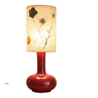 Vintage 70s lamp signed Delattre