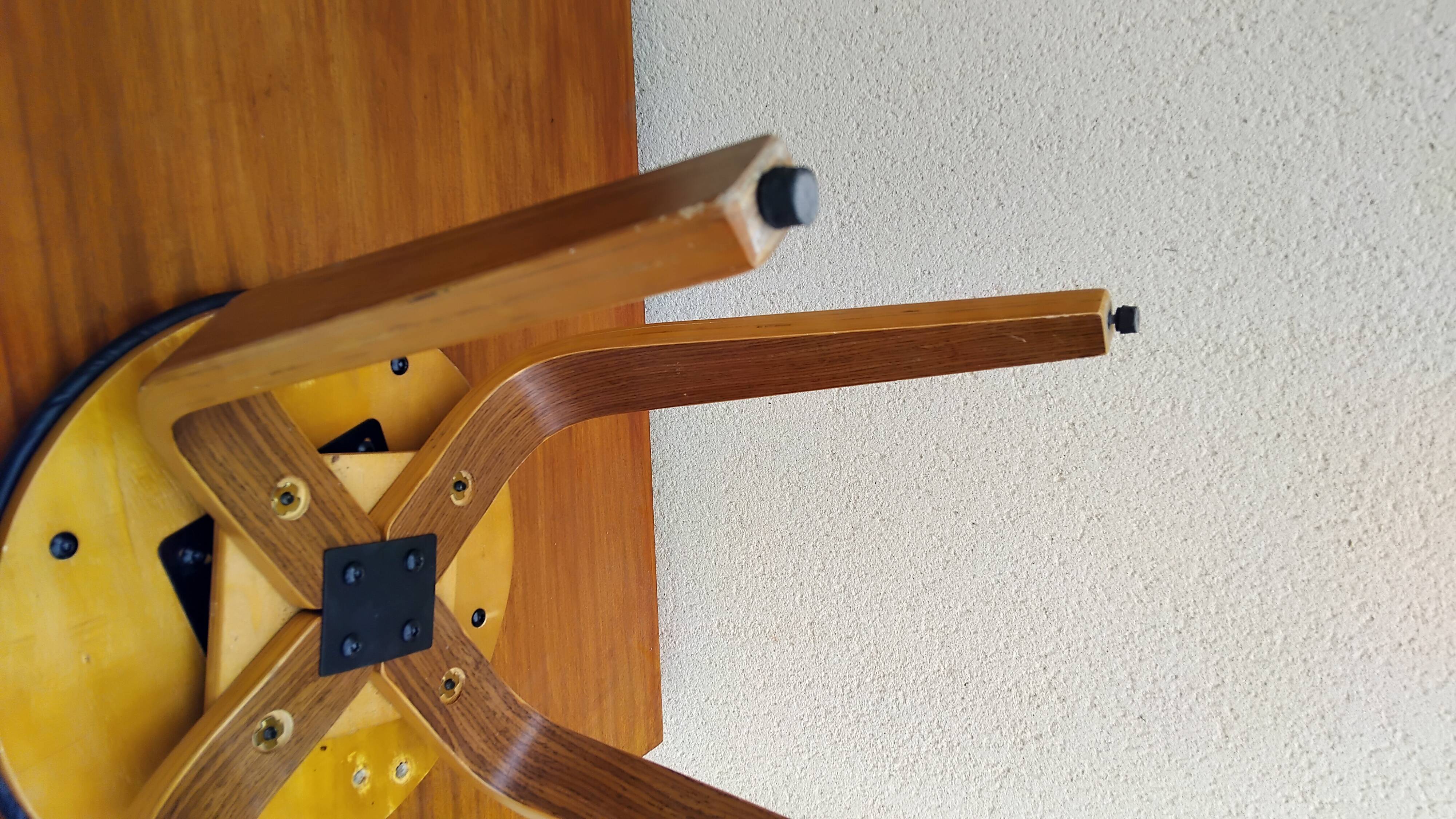 Vintage stool design from the 70s