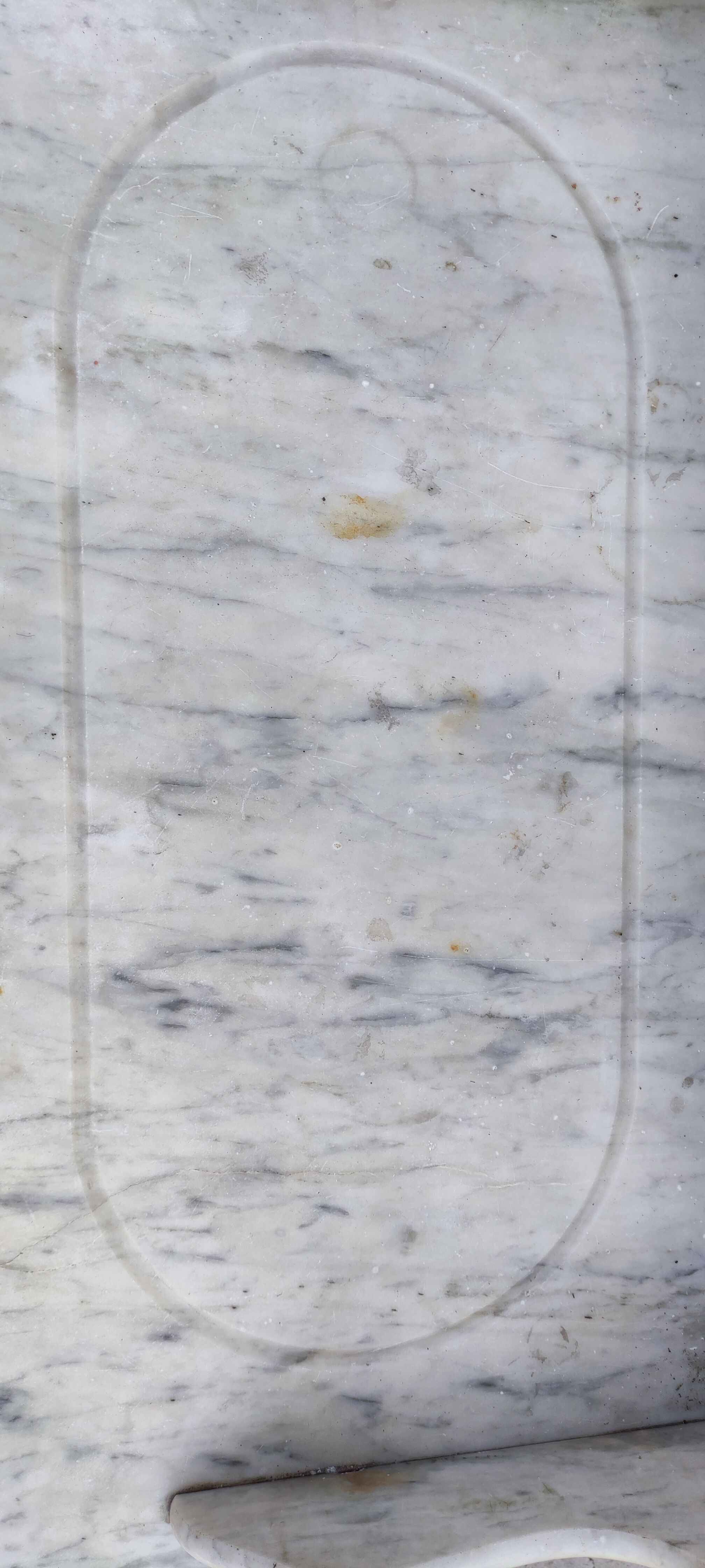 Toilet furniture marble top and pine base