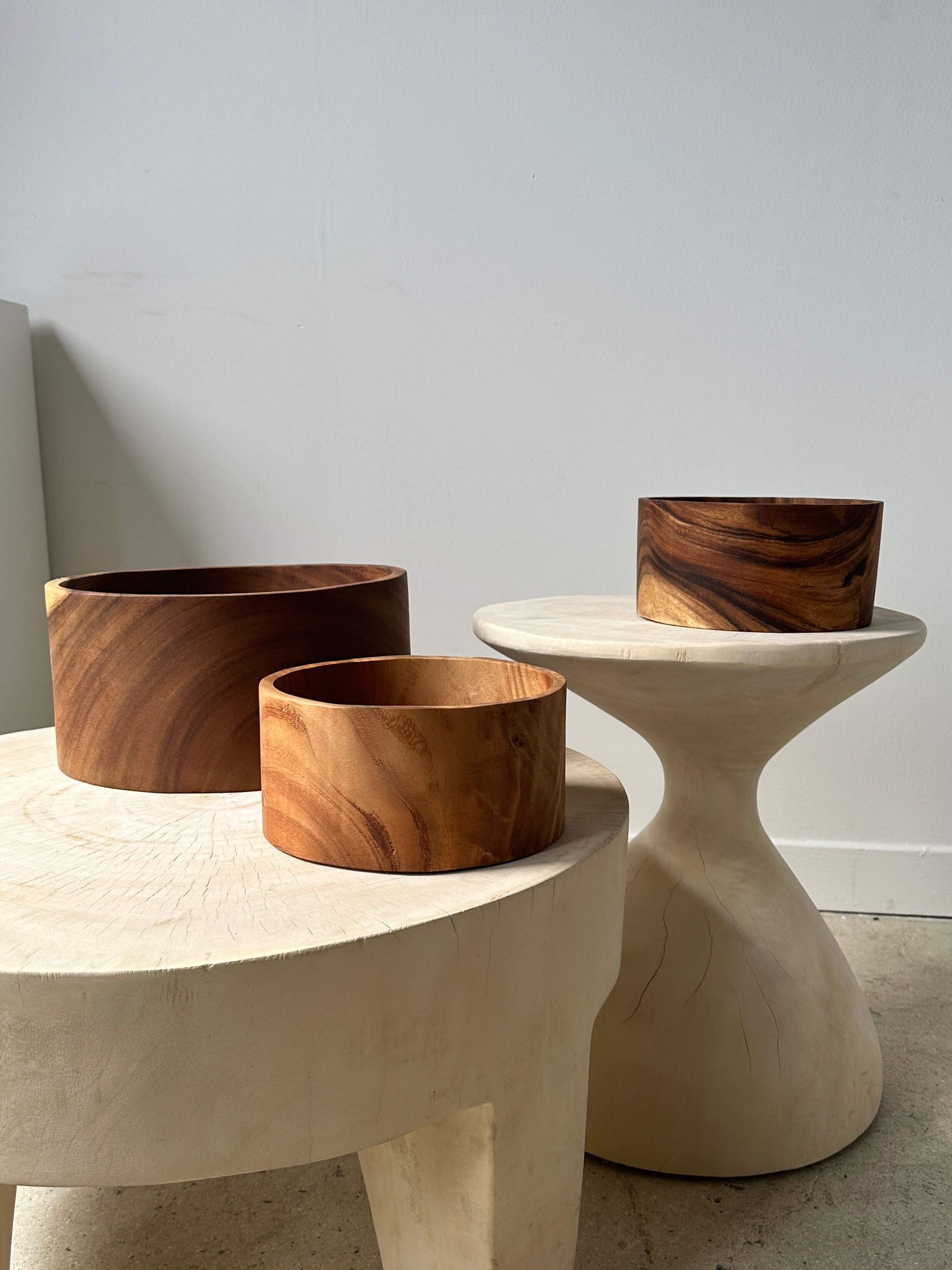 Monoxyl teak cup h:15 d:30