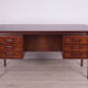Mid-century freestanding rosewood desk, 1960s